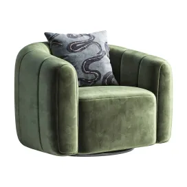 Swivel Armchair CB Fitz